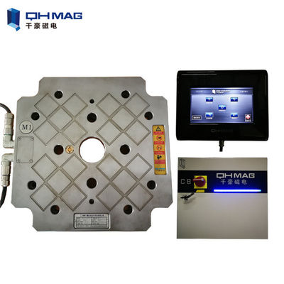 Alnico Magnetic Mold Clamping System 37mm Thickness Temperature Detection